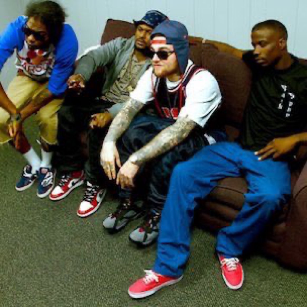 MacMillerism's tweet photo. Mac Miller with ScHoolboy Q, Jay Rock, and Ab-Soul https://t.co/t31HqBFTfo