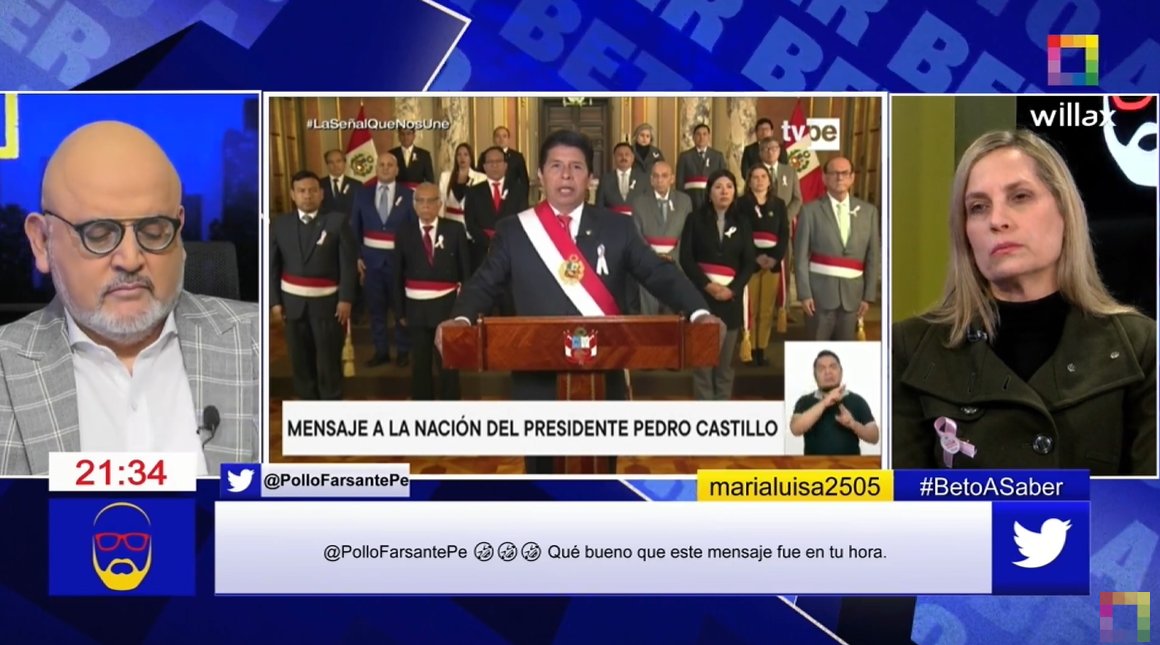 #BetoASaber | Maricarmen Alva: César Landa ha mentido y todo el mundo lo ha escuchado. En vivo: bit.ly/3CPxeuk ClaroTV: C12 MovistarTV: C16 DirecTV: C1191 BestCable: C8