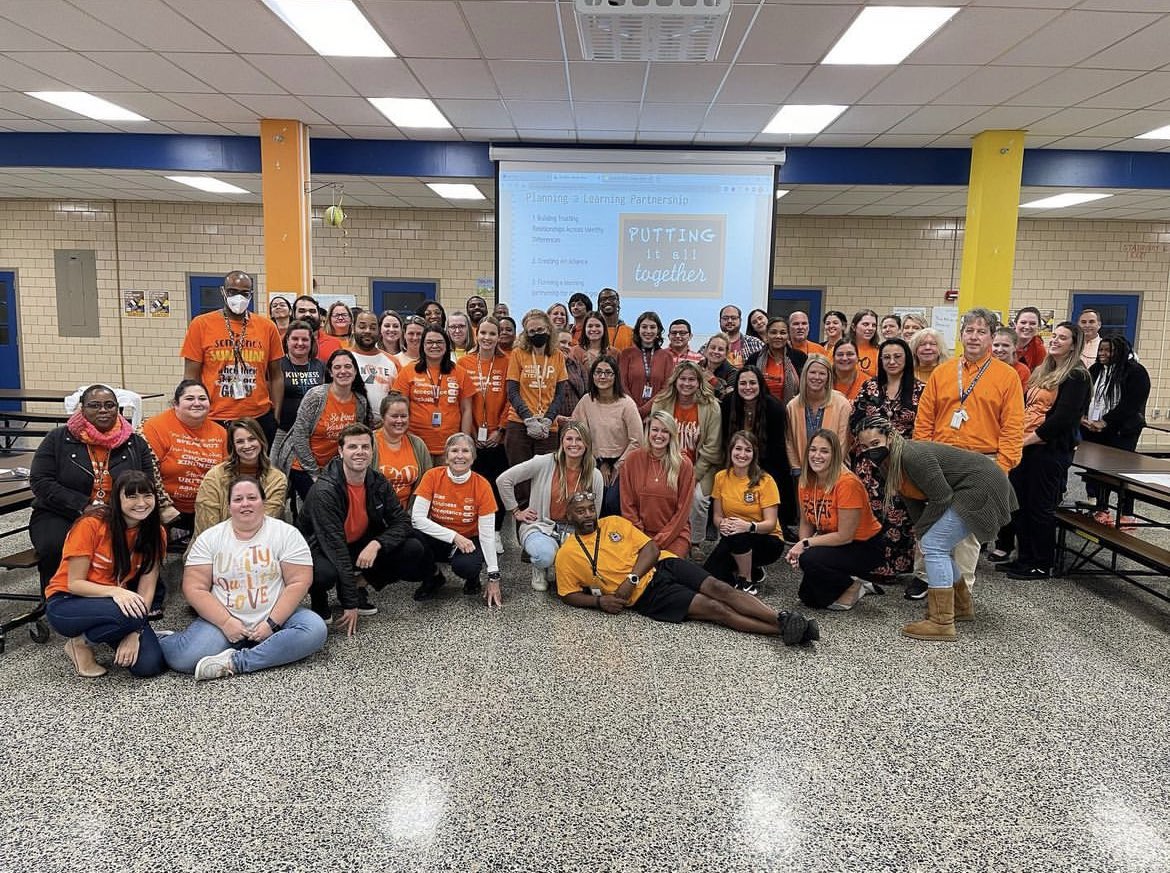 Celebrating Unity Day at Bates MS 🧡 #UnityDay #AACPSAwesome