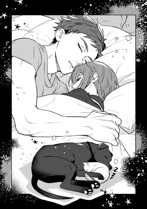 トレリド♣️🌹
守るみたいに寝るじゃん。例えるなら… 