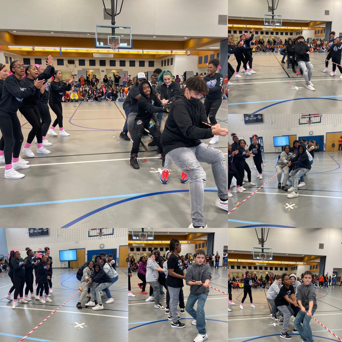 eduMelacated's tweet photo. Lost my voice showing my @ElkoMiddle PRIDE cheering for our community! Our Educators && Scholars showed up and showed out! Our first Pep Rally of the year is one to be remembered!! #UnityDay22 #NoPlaceForHate #FallSports #FunCompetition https://t.co/MiRgWmjPwQ