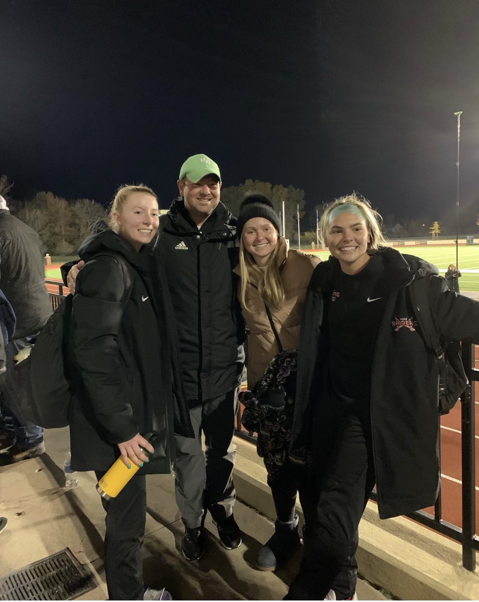 NDATritonSoccer's tweet photo. Got an opportunity to see Carlene and Maggie play as @MSOEWSoc and @SNCWSoccer squared off tonight! Great game ladies! https://t.co/EQtMH9QIEL