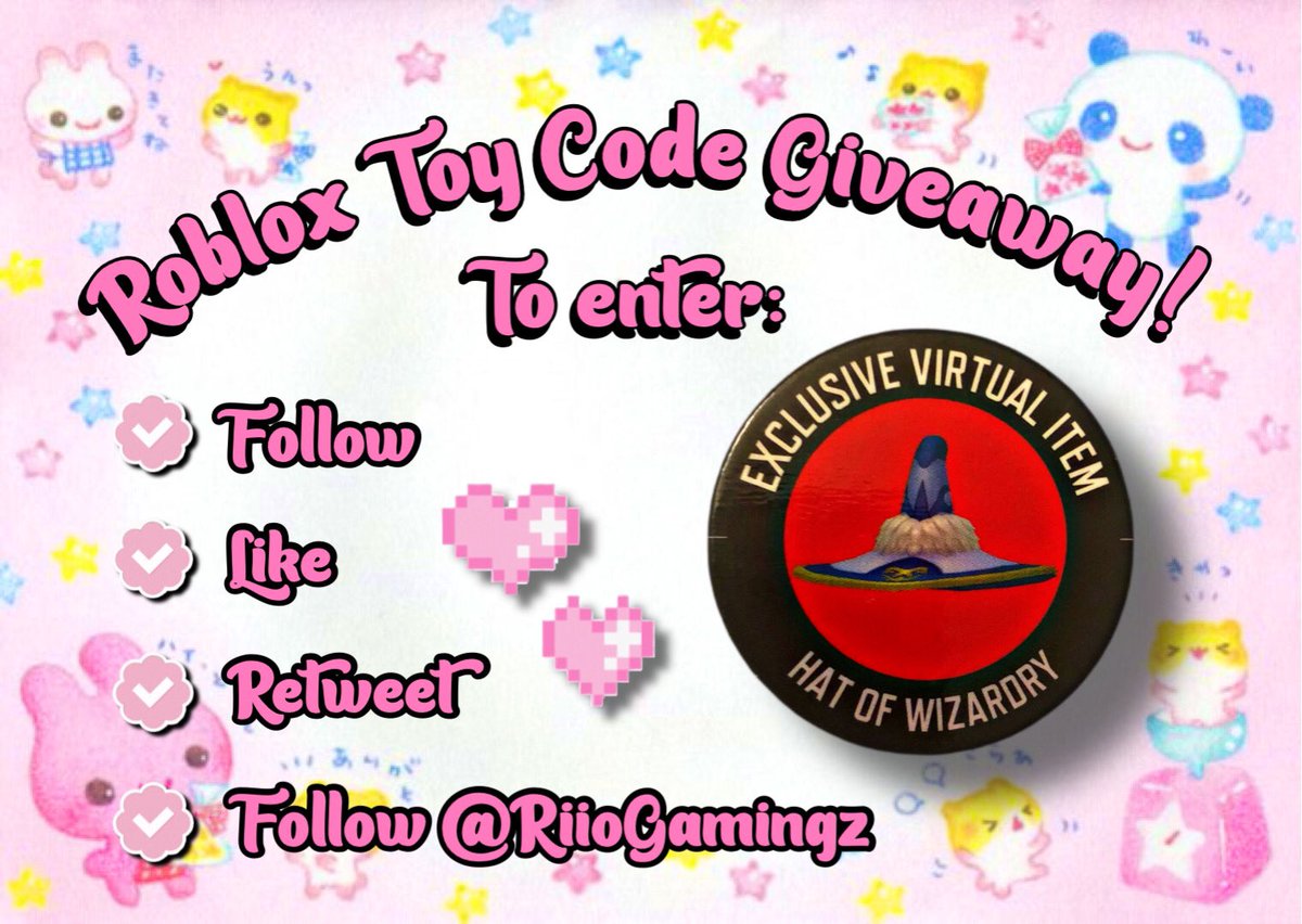 emmiieplayzs's tweet photo. โญ๏ธ ROBLOX TOY CODE GIVEAWAY โญ๏ธ TO ENTER >> FOLLOW ~ LIKE ~ RETWEET ~ FOLLOW ๐ @RiioGamingz ๐ #roblox #robloxgiveaway #robloxgw #robloxgws #robloxtoycode #robloxToyCodes #ToyCodegiveaway https://t.co/qkNcvBz30w