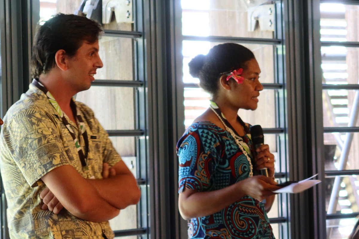 PACPATH_PROJECT's tweet photo. Jour 1 - Ateliers à Nouméa
Merci aux étudiants ambassadeurs qui nous ont partagé leurs visions du projet PACPATH et ont parlé au nom des générations futures!
@Belmont_Forum @ird_fr @UniSouthPacific @IUCN_Oceania #PACPATH https://t.co/8ltndtBNQ2
