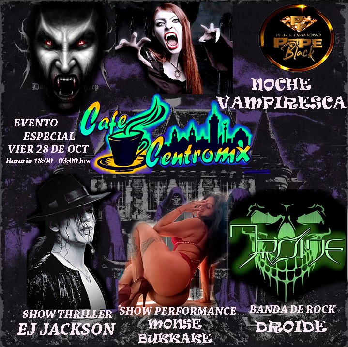MonseBukkake's tweet photo. Pensando en este hermoso #performe vampirezco
Yo buscando traje y tú ya tienes el tuyo para este 28 oct en
@Cafe_centromx
Con @PpBlack6
@FestSwCDMX
@FestSwCDMX1
A quien más veré por allá ?
Esto se pondrá de chupete 😈 https://t.co/pJ1dIRBIRS