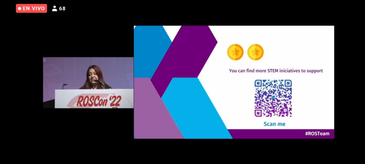 So proud of you, Belu! Great talk at #ROSCon2022 🚀

Thanks for presenting this interesting topic and calling for action on it. Let's work together to bridge the gender gap in #robotics!