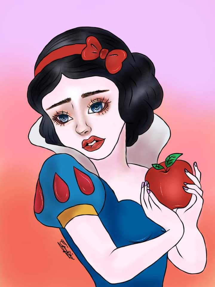 beautiful snow white