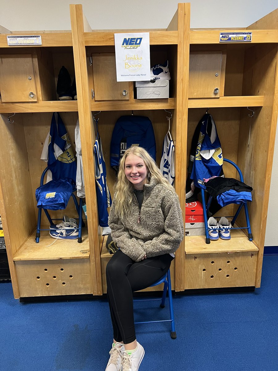 Jenikka Boone (@jenikka5b2023) on Twitter photo After a wonderful visit today, I am very excited to receive and offer from <a href="/NEO_WBBall/">NEO Womens BBall</a> . Thank you <a href="/CoachJRow/">Jim Rowland</a> & <a href="/Coach_Jones14/">COACH JONES</a> for making me feel at home and for believing in me! @TeamGriffinGBB After a wonderful visit today, I am very excited to receive and offer from <a href="/NEO_WBBall/">NEO Womens BBall</a> . Thank you <a href="/CoachJRow/">Jim Rowland</a> & <a href="/Coach_Jones14/">COACH JONES</a> for making me feel at home and for believing in me! @TeamGriffinGBB