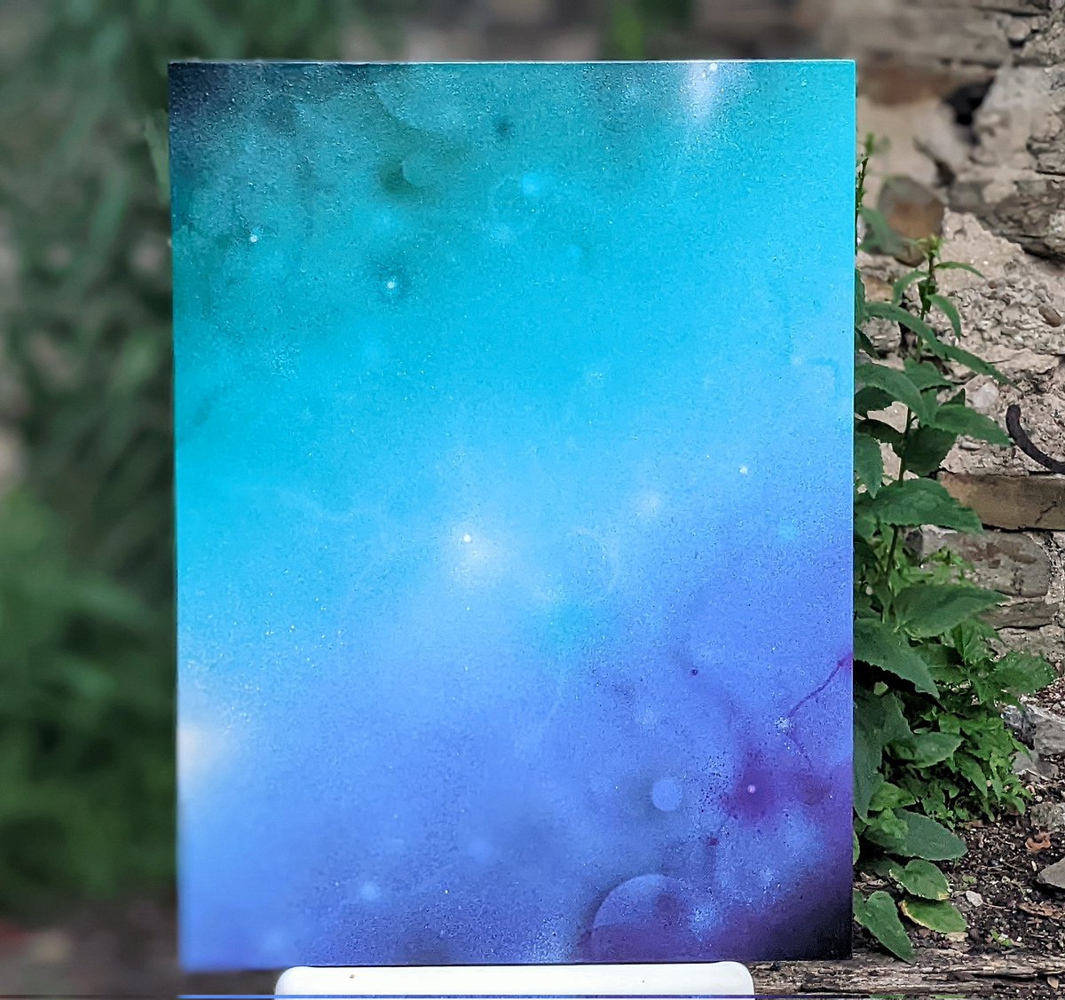 dildomatrix's tweet photo. #canvas from a few months ago. #galacticfunk https://t.co/mzDn7xC7Eg