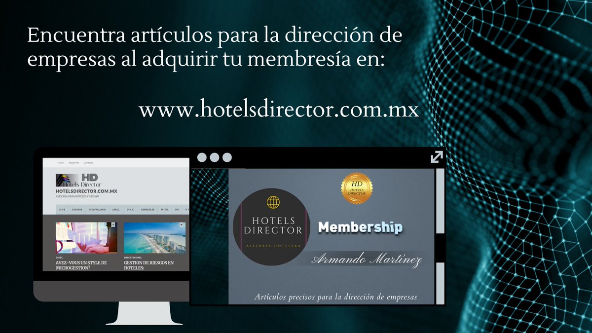 HotelsDirector's tweet photo. Aprende de los expertos en resultados multifacéticos.
Adquiere tu membresía hoy mismo en:
https://t.co/COPvgtIWNc 
forma parte de nuestra comunidad de lectores emprendedores. https://t.co/sAaggYAqkl