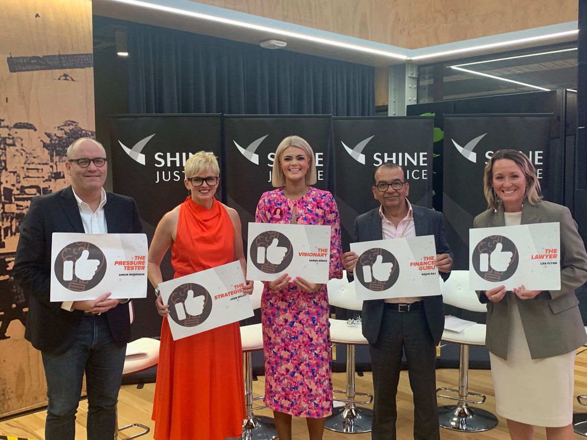 Another cracking installment of Shine Tank with dozens of great ideas for the business coming from staff across the firm. It's certainly going to be tough to pick a winner!