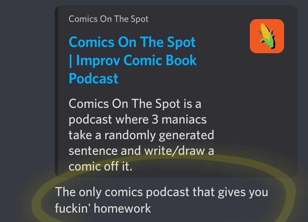 Thanks <a href="/helltobreakfast/">Here</a> for the perfect slogan for our show!