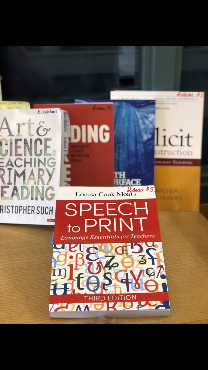 MmeLockhartLDS's tweet photo. I’m proud to work with an amazing staff @RideauPS_LDSB who are committed to learning about the Reading Science to ensure our #FSL Ss are bilingual AND Biliterate. We hosted a #SORBookClub, a PA @CASLT_ACPLS research study &have started a #SoRLendingLibrary! Bravo!@OntHumanRights https://t.co/qgsHTXUVA1