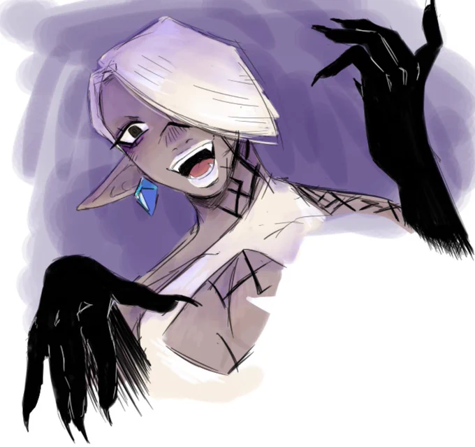 Ghirahim aggie doodle 