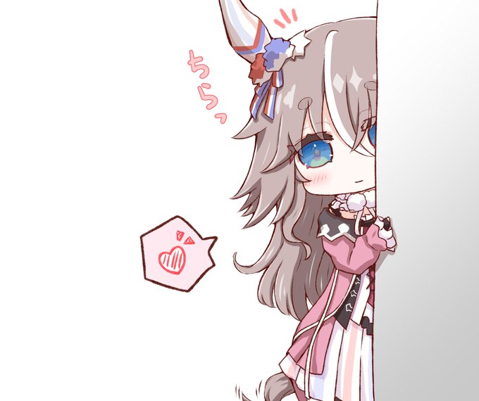 ちらっとアキュートさん#ウマ娘 #ワンダーアキュート 