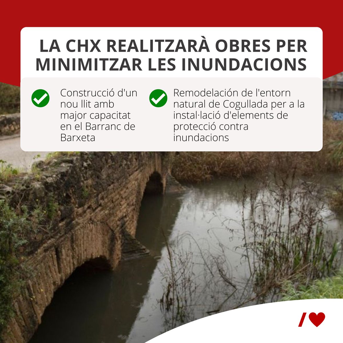 socialistescxt1's tweet photo. 🌊La Confederació Hidrogràfica del Xúquer realitzarà obres per minimitzar les inundacions.

📍Així ho ha mostrat el director tècnic de la CHX en unes jornades sobre gestió del risc d’inundacions a la Ribera del Xúquer.

👉🏻https://t.co/SeieZ3ugt4 https://t.co/n6wxWjudQk