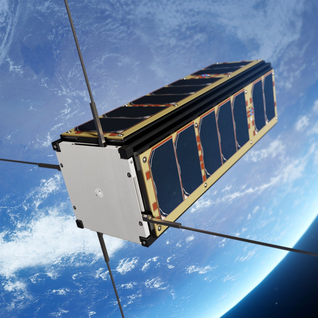 SkyLabs and the University of Maribor have reached another important milestone in space operations by a successful update of the software onboard the TRISAT-R nanosatellite flying in the Middle Earth Orbit.