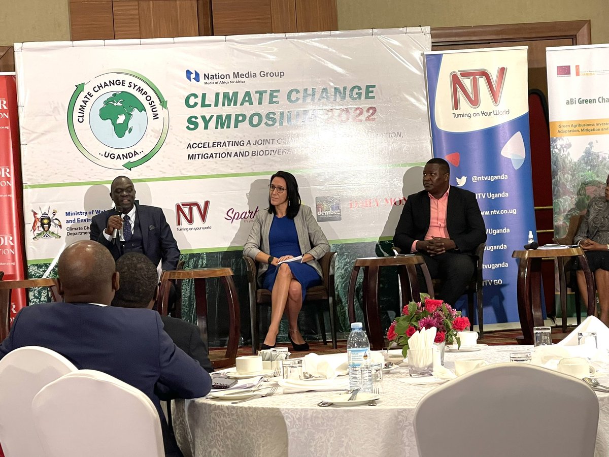 GggiUganda's tweet photo. There’s need for @GovUganda to subsidize cooking gas tanks, this will reduce demand for biomass fuels.Women need to be brought to the frontline in the #climate mitigation and adaptation revolution. - Mr.Ronald Lwabaayi Team leader @climateactionEA @ntvuganda
#climatechangeUG22 https://t.co/Q57g4hSl7Z