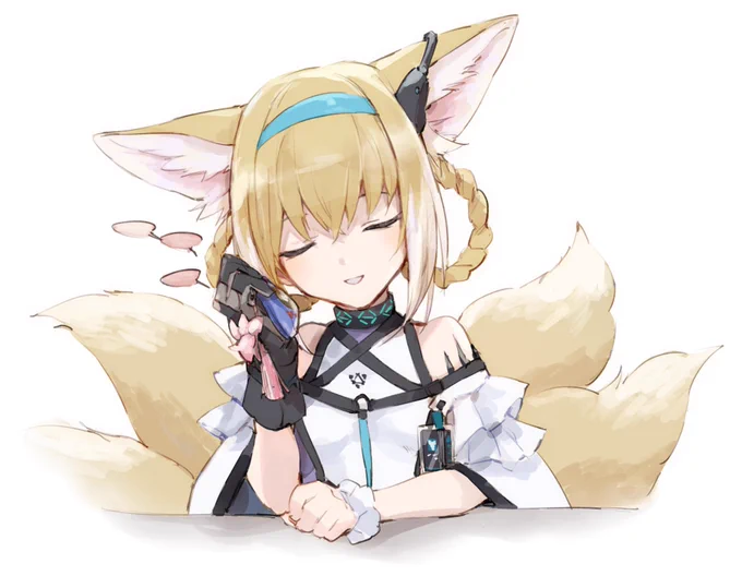 スズランのモジュールェ…… #アークナイツ 