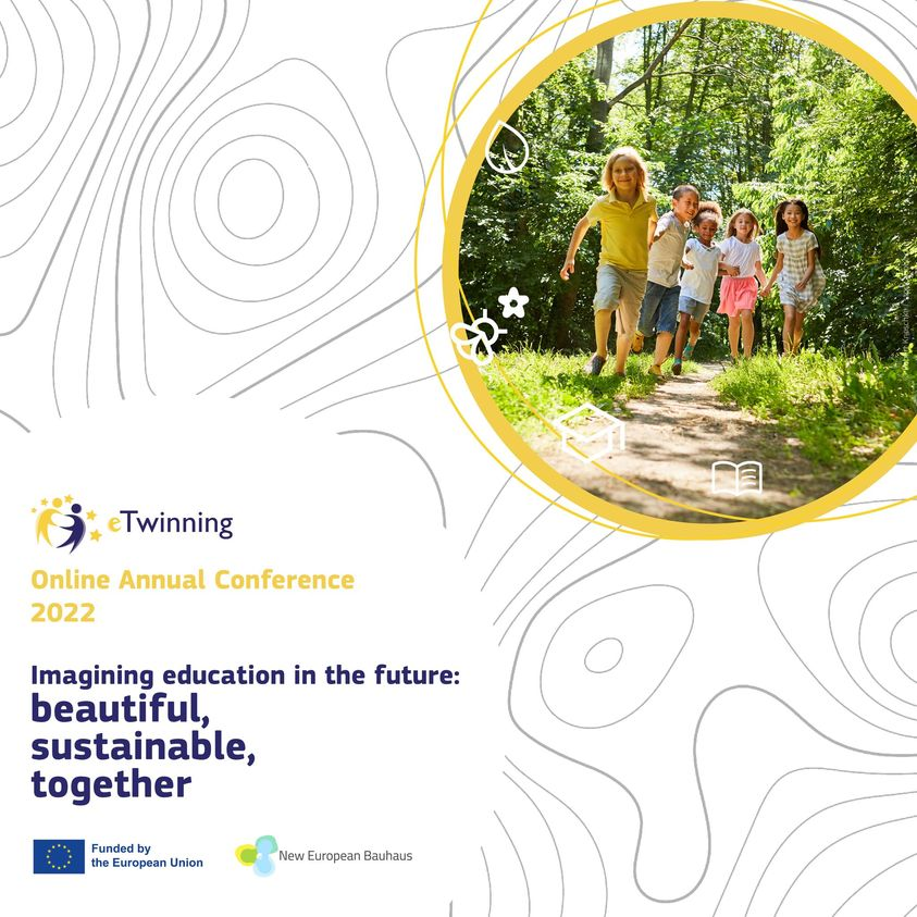Join us today:
#eTwconf22! 
Join us and over 500 teachers 👩‍🏫👨‍🏫 to hear about the future of education 
The conference will be live streamed 🎥 today 20 October at 17:00 CEST. 
Join the livestream here 🔗etwinning.net/conference2022 
#eTwconf22
