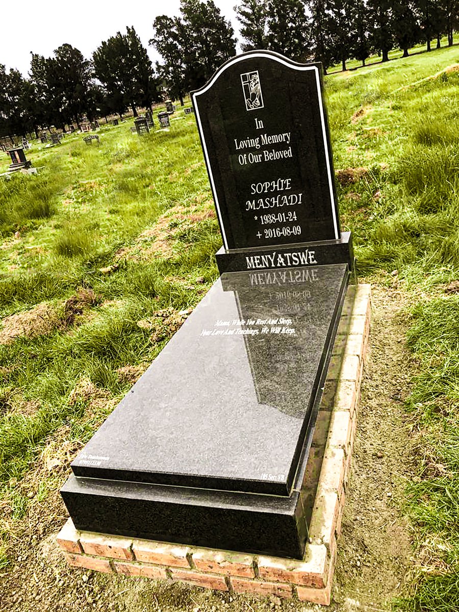 tiroinsurance's tweet photo. The beautiful All Polished 'Makhalemane' granite tombstone.
Contact our hotline at: 079 511 2330
#QualityTombstones @TiroTombstones @thetharadio https://t.co/N2Q7IWWh1h