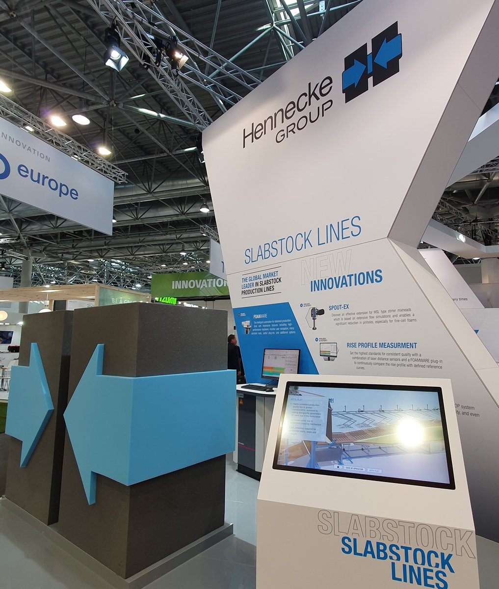 2nd day at <a href="/K_tradefair/">K Trade Fair</a>. Did you all sleep well? 😴 On a #mattress produced with our machines for sure!😜
Check out our interactive animation in hall 13 at booth B63 to get a first impression of our innovations and retrofit options! #k2022 #polyurethane