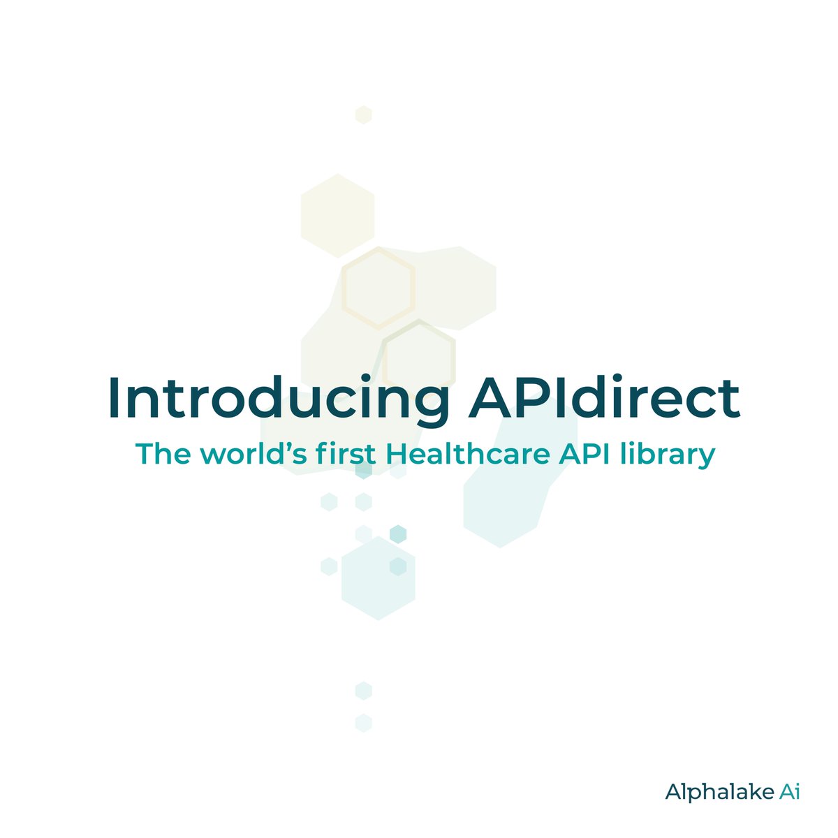 AlphalakeAi's tweet photo. The world’s first #healthcare API library is here. 🙌
APIdirect, developed by Alphalake Ai, serves as a free knowledge base for the #digitalhealthcommunity, enabling users to access simplified information on APIs throughout the health and care ecosystem. (1/3) https://t.co/En3hu8H2mF