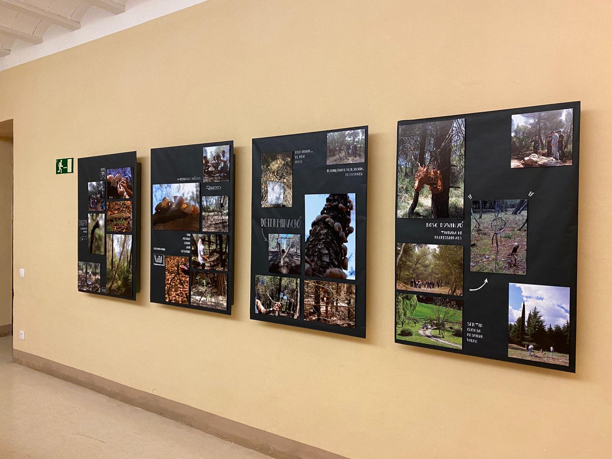 parcncollserola's tweet photo. 🍂☀️🎨 EXPOSICIÓ: ART A LA NATURA 🎨☀️🍂
Mostra elaborada pels Tallers Artístics dels Centres Penitenciaris de Catalunya.
🗓Tots els diumenges fins el 18 de desembre a #CanColl
📑No cal inscripció prèvia
Organitza:
@justiciacat
🔗https://t.co/nlIC7QYy4K https://t.co/SLuXx5jTl0