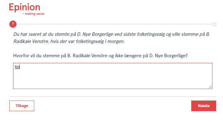 ThorkilKlint's tweet photo. Sidder og tester webskema til vores valgsetup ved bl.a. at klikke skemaet igennem en masse gange. En mekanisk og lidt kedelig opgave, men nogle gange får jeg via tilfældige hurtigklik skabt surveyrespondenter, jeg ville ønske, jeg kendte... #dkpoll #survey https://t.co/hQ1fPovPRz