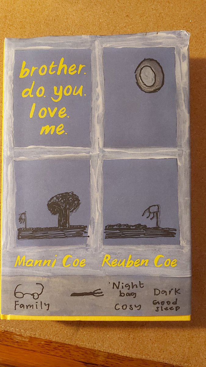 #brotherdoyouloveme is such an important book. It's exquisitely written and drawn by Reuben and @ManniCoeWrites. At its big heart it asks a defining question of all of us: What is Care? Thank you both. And @LittleToller for producing such a gorgeous read and physical book.