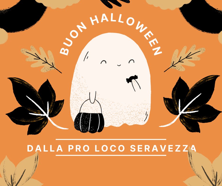 Buon #Halloween dalla Pro Loco Seravezza 👻🎃