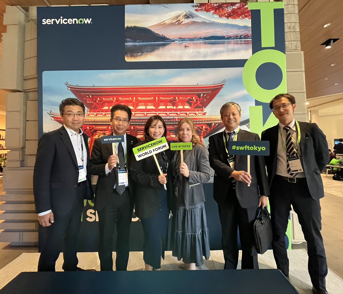 Kerryislin's tweet photo. Amazing to be back with so many of our valued partners and customers this week! Grateful to play a part in our first #servicenow Japan live event in three years! #partnerforum #swftokyo #servicenowpartners #customerexperience #partnerexperience https://t.co/yd7lIi4HEL