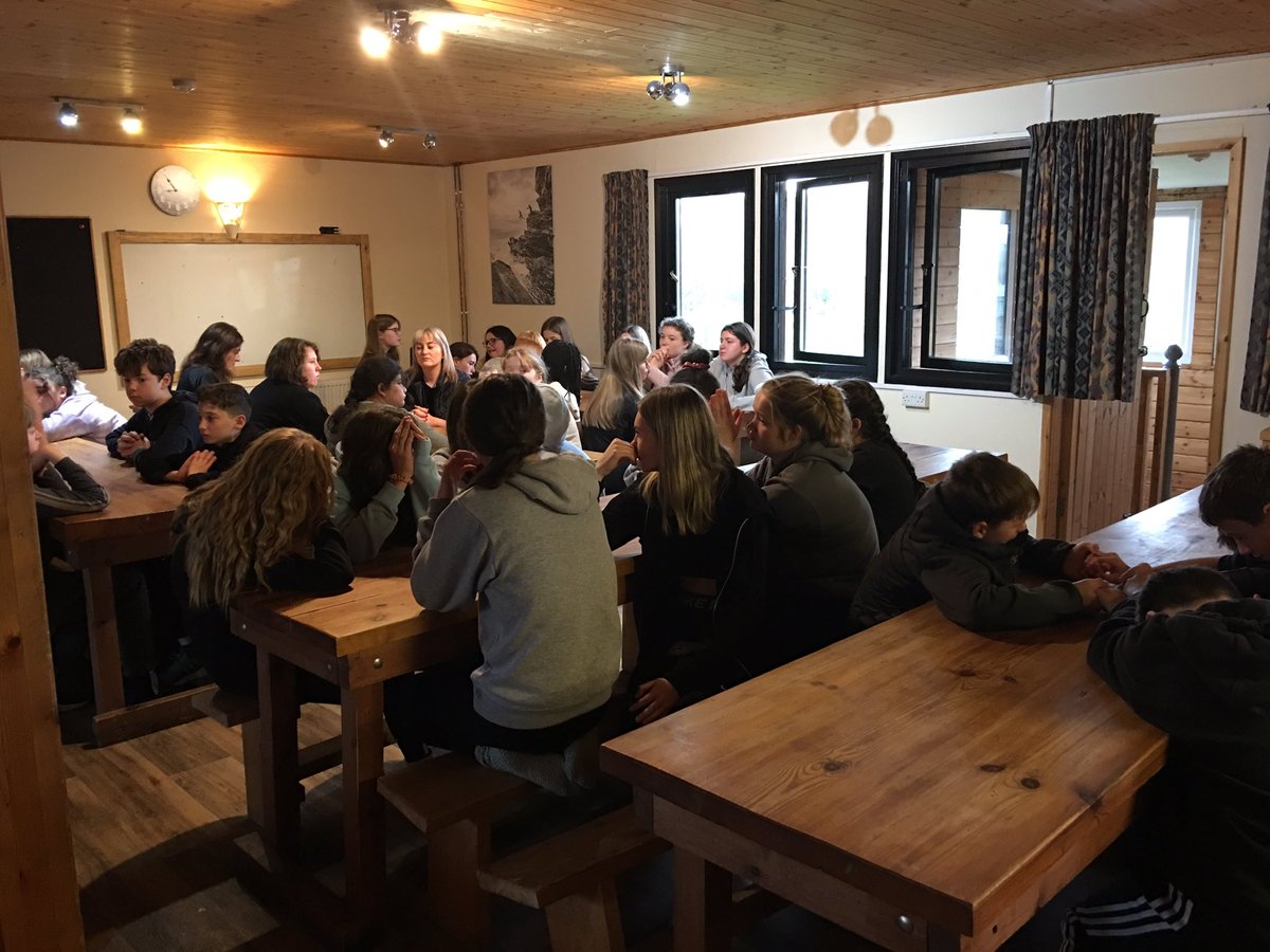 tsc_anglesey's tweet photo. Final breakfast and prayer for Group 2. A tired bunch but excited for our final activity #letsgo #lastday https://t.co/mxEhYCNsP0