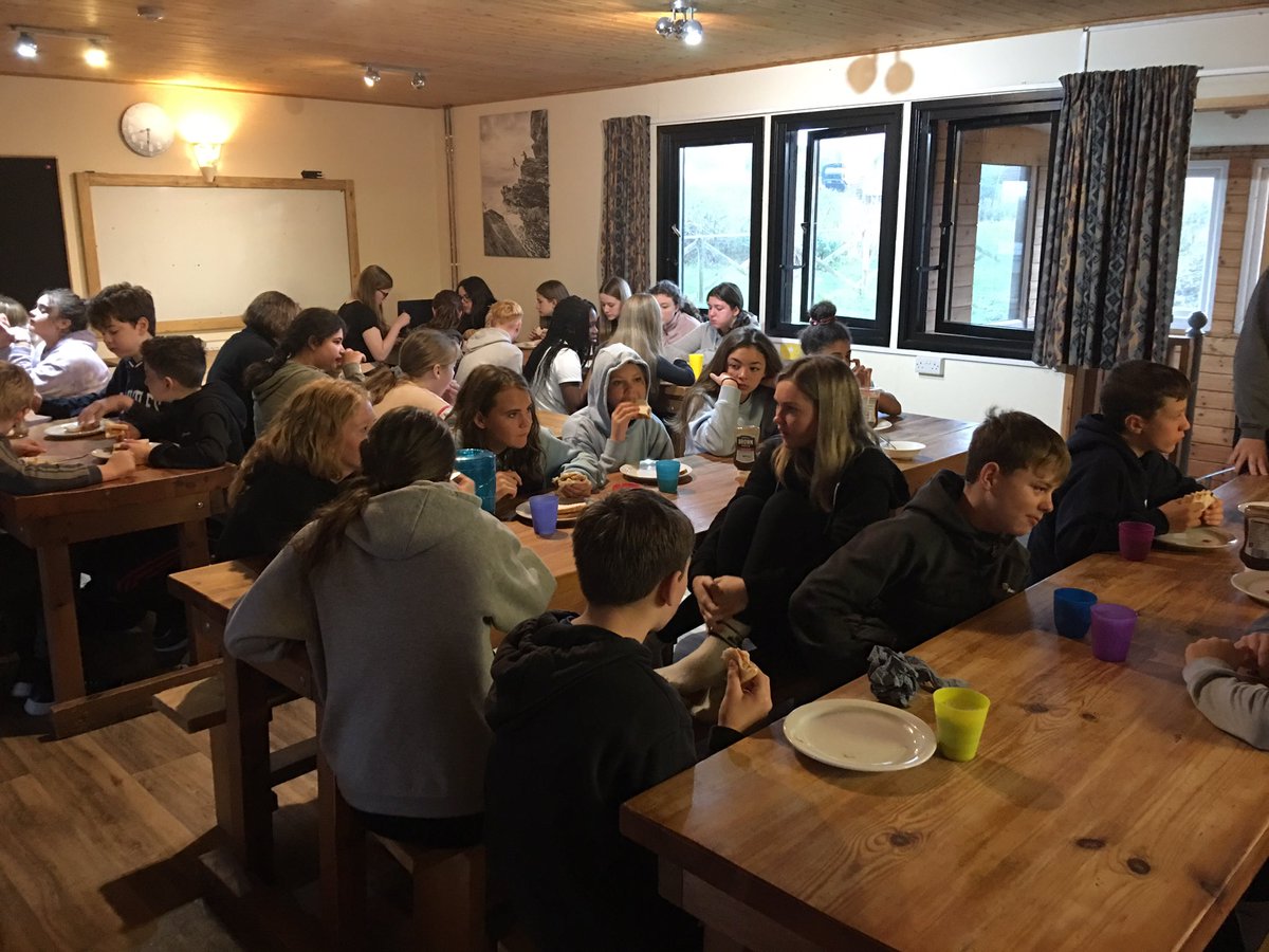 tsc_anglesey's tweet photo. Final breakfast and prayer for Group 2. A tired bunch but excited for our final activity #letsgo #lastday https://t.co/mxEhYCNsP0
