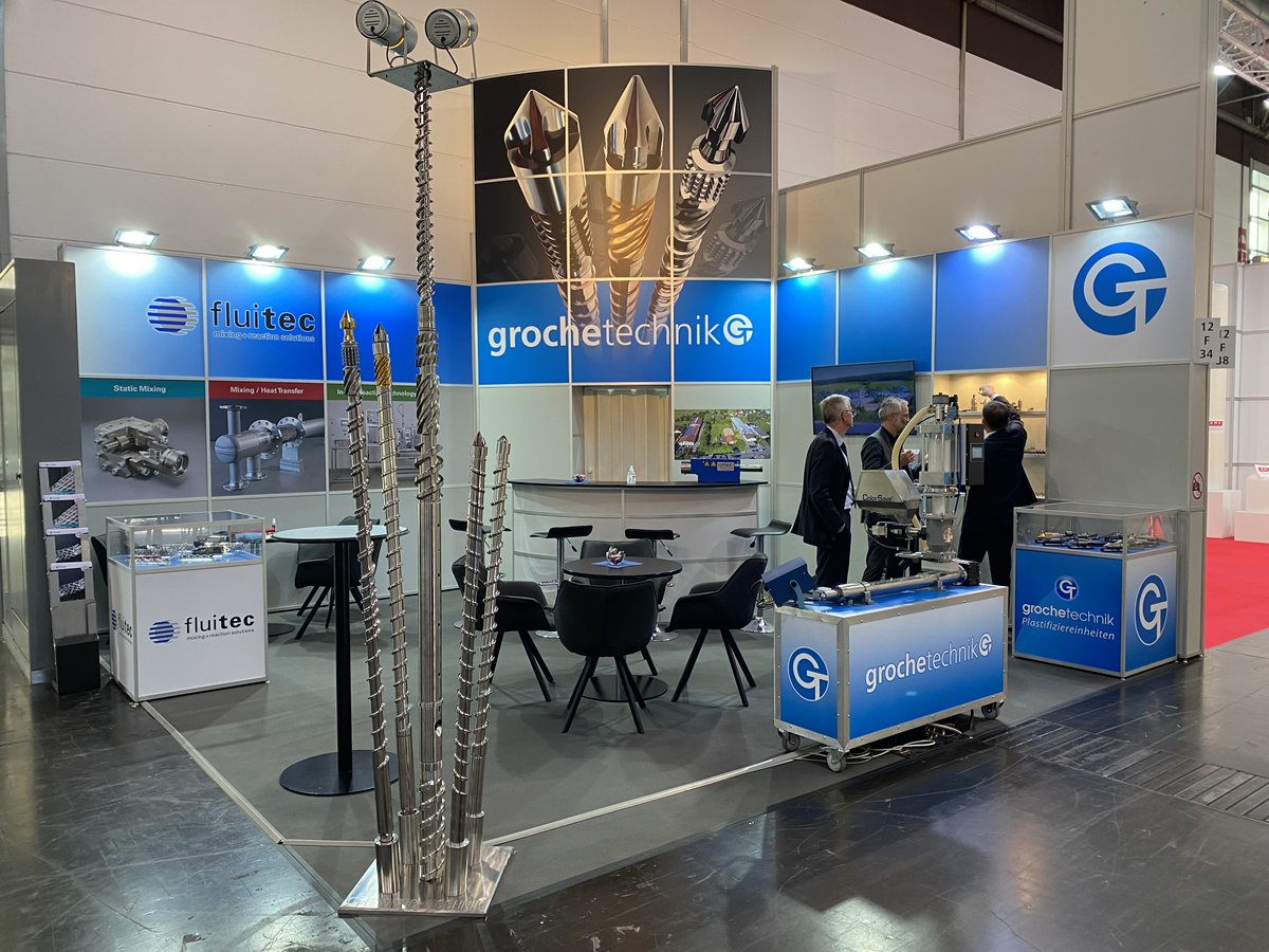 Fluitec_AG's tweet photo. Wir freuen uns Sie an unserem Stand F34 in der Halle 12.0 an der K-Messe in Düsseldorf begrüssen zu dürfen.

We are looking forward to welcoming you at our stand F34 in hall 12.0 at the K-fair in Düsseldorf.

#K2022 #Kunststoff #Plastics #Plastique https://t.co/GhK04WgSX5