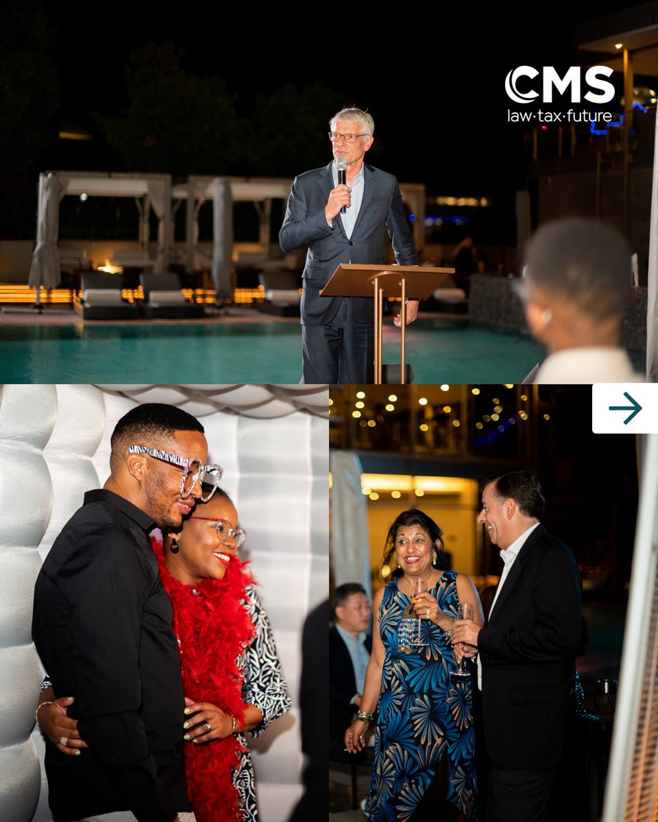 CMS_SouthAfrica's tweet photo. CMS South Africa hosted a long overdue client cocktail party at Aurum, located at the Leonardo Hotel in Sandton
#cms #cmslaw #cocktailparty #cmsafrica #transformtheordinary https://t.co/5JVw6qmN6A