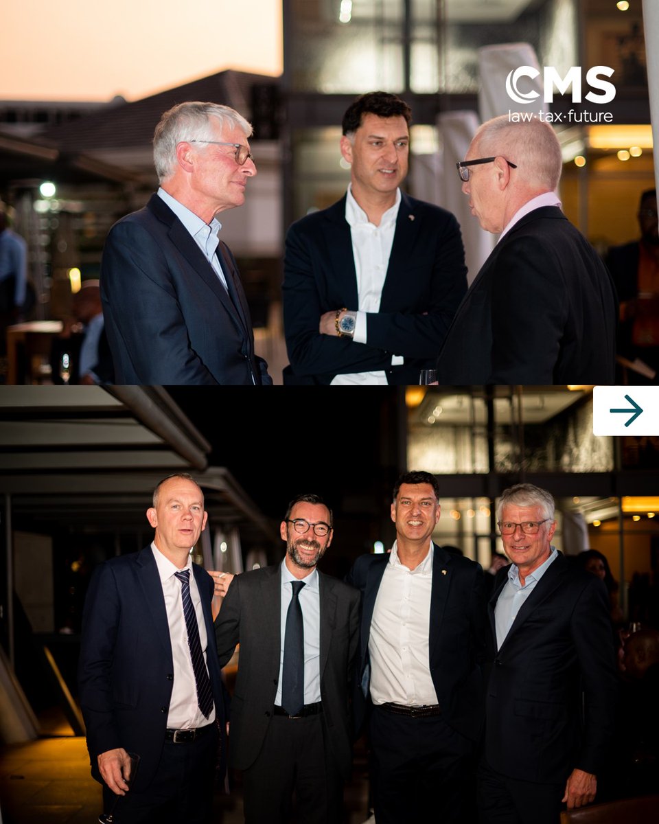 CMS_SouthAfrica's tweet photo. CMS South Africa hosted a long overdue client cocktail party at Aurum, located at the Leonardo Hotel in Sandton
#cms #cmslaw #cocktailparty #cmsafrica #transformtheordinary https://t.co/5JVw6qmN6A