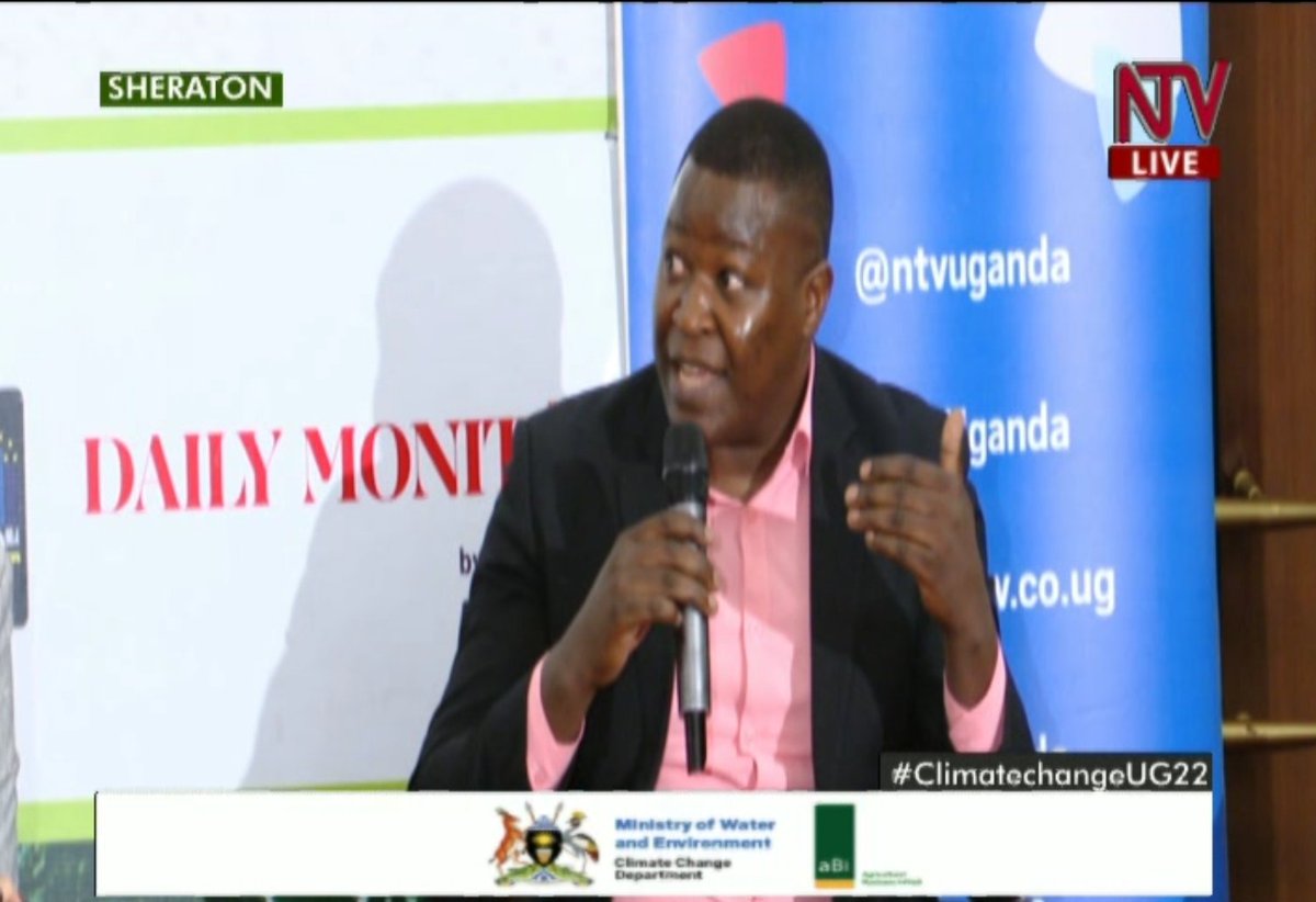 ntvuganda's tweet photo. COVID-19 created the biggest number of billionaires globally than ever before. Climate change should create more billionaires than COVID-19 - Noah Owomugisha #ClimateChangeUG22 https://t.co/95HmDlkUOM