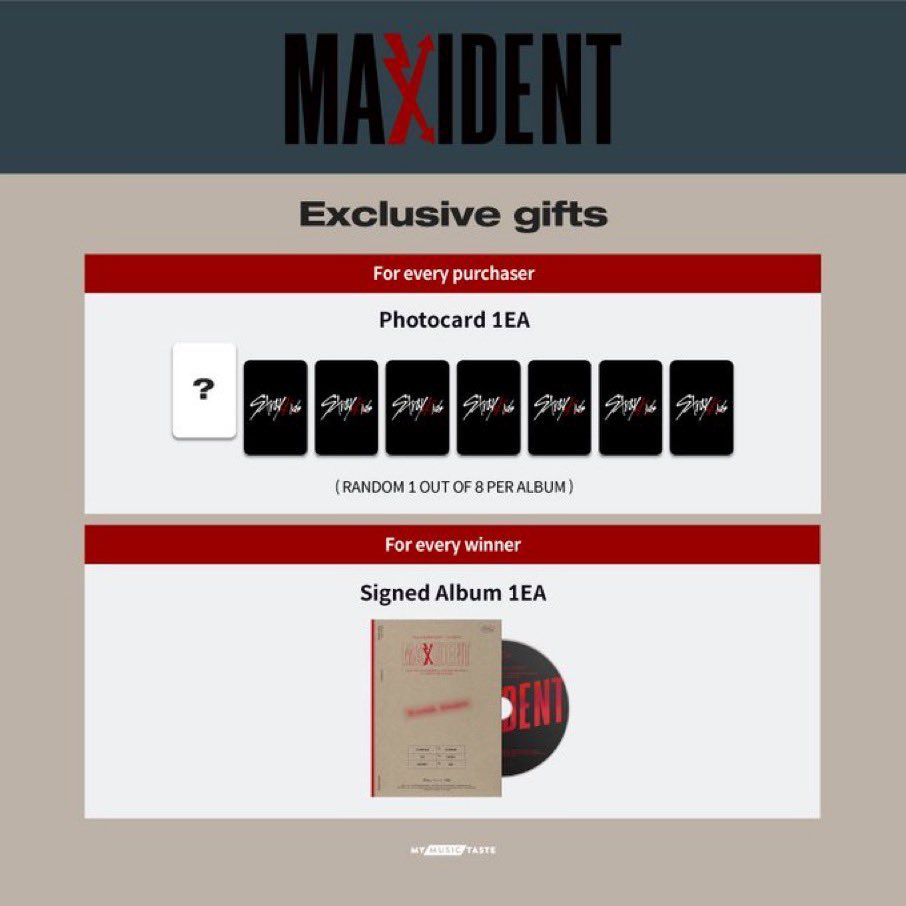 VSAsales0325's tweet photo. will open a PH GO later for Stray Kids Maxident MMT~

ALBUM + POB - ₱540 ea
OT8 ALBUM + POB - ₱4,240
OT8 POB ONLY - 2,500

DOP: Nov 25 https://t.co/qMNmVYYhZX