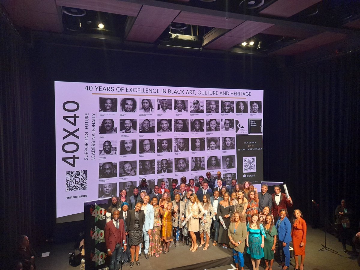 Attended the most amazing, awesome inspiring event last night <a href="/BrixtonHouse/">Brixton House</a> hosted by <a href="/bcaheritage/">BCA</a> 40 x 40 #Blackhistorymonth2022 event to honour 42 future, black and most incredible leaders. <a href="/lambeth_council/">Lambeth Council</a> co sponsored and <a href="/BayoDosunmu/">Bayo Dosunmu</a> our CEO opened the event. #blackgold
