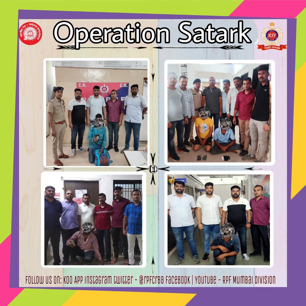 RPF Mumbai Division tweet media