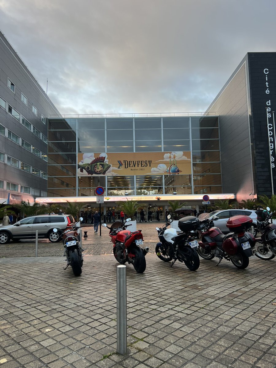 C’est parti pour 2 jours au #DevFestNantes 🎉🧑‍💻