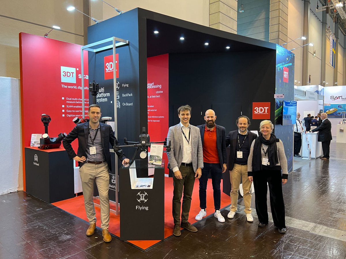 scanfly3dt's tweet photo. Last Day of @InsideIntergeo!!
Come and visit us at our stand and let's talk about #LiDAR, #surveying, #mobilemapping, #pointclouds and #smartprocessinglidar.
See you in Hall 3 / Booth A3.109 with great hardware and software news!! https://t.co/UOzqytJkdt
