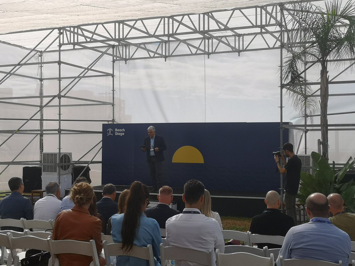 cyprusmail's tweet photo. The @techislandcy summit has started @FestivalReflect focus on #Cyprus policy in the technology and innovation ecosystem.
#TechIsland is discussing the constraints and opportunities to Cyprus growth as an IT hub.
#reflectfestival #reflectfest #CMatReflect https://t.co/n3sAzajhfv