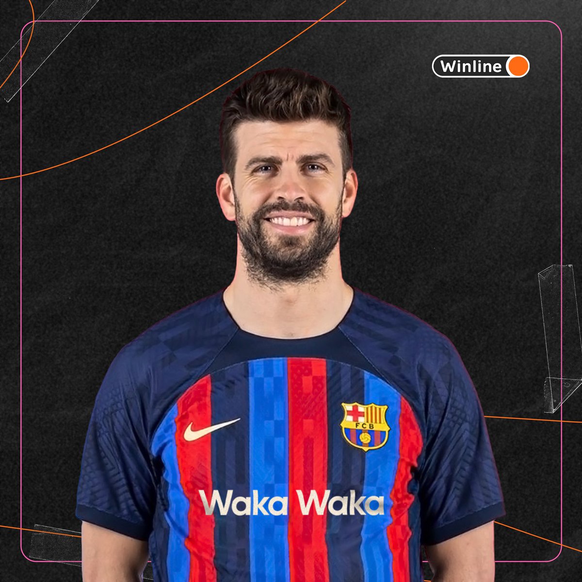 winline_india's tweet photo. We found a photo of the shirt  of @FCBarcelona in one of the following matches

#football #Shakira #FCBarcelona #india #indiansports #gerardpique https://t.co/B9ttXdvSTu