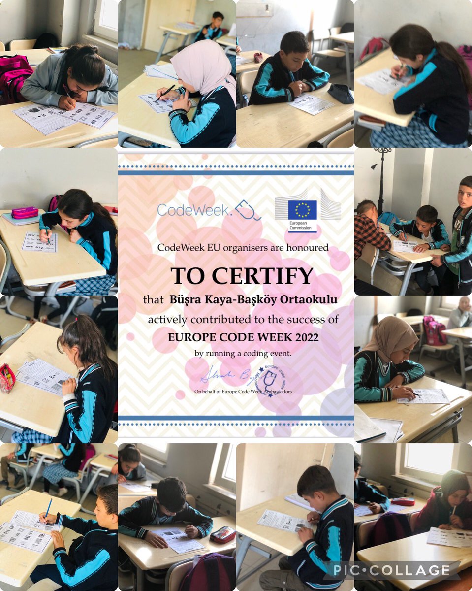 CatBaskoy's tweet image. Resfebe Kodlama çalışması ile CodeWeek Haftasına katıldık. ✨
#CodeWeek #CodeWeekTurkey #kodlama
@Erzurum_Mem @skaygusuz @IlceCat @KKayaTrtm