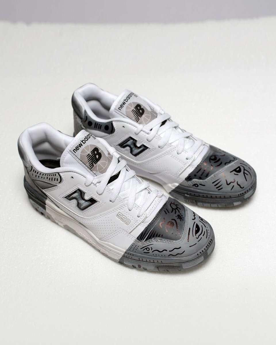 newbalancemena's tweet photo. The Legendary Grey. Young Picasso: Live BB550 Art Exhibiton at the New Balance Store @The_Avenues on October 22nd at 12 pm KWT. https://t.co/1nKgn7aOzk