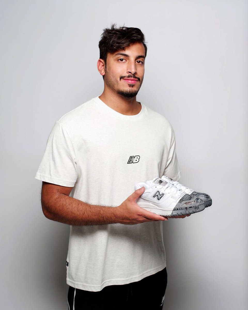 newbalancemena's tweet photo. The Legendary Grey. Young Picasso: Live BB550 Art Exhibiton at the New Balance Store @The_Avenues on October 22nd at 12 pm KWT. https://t.co/1nKgn7aOzk