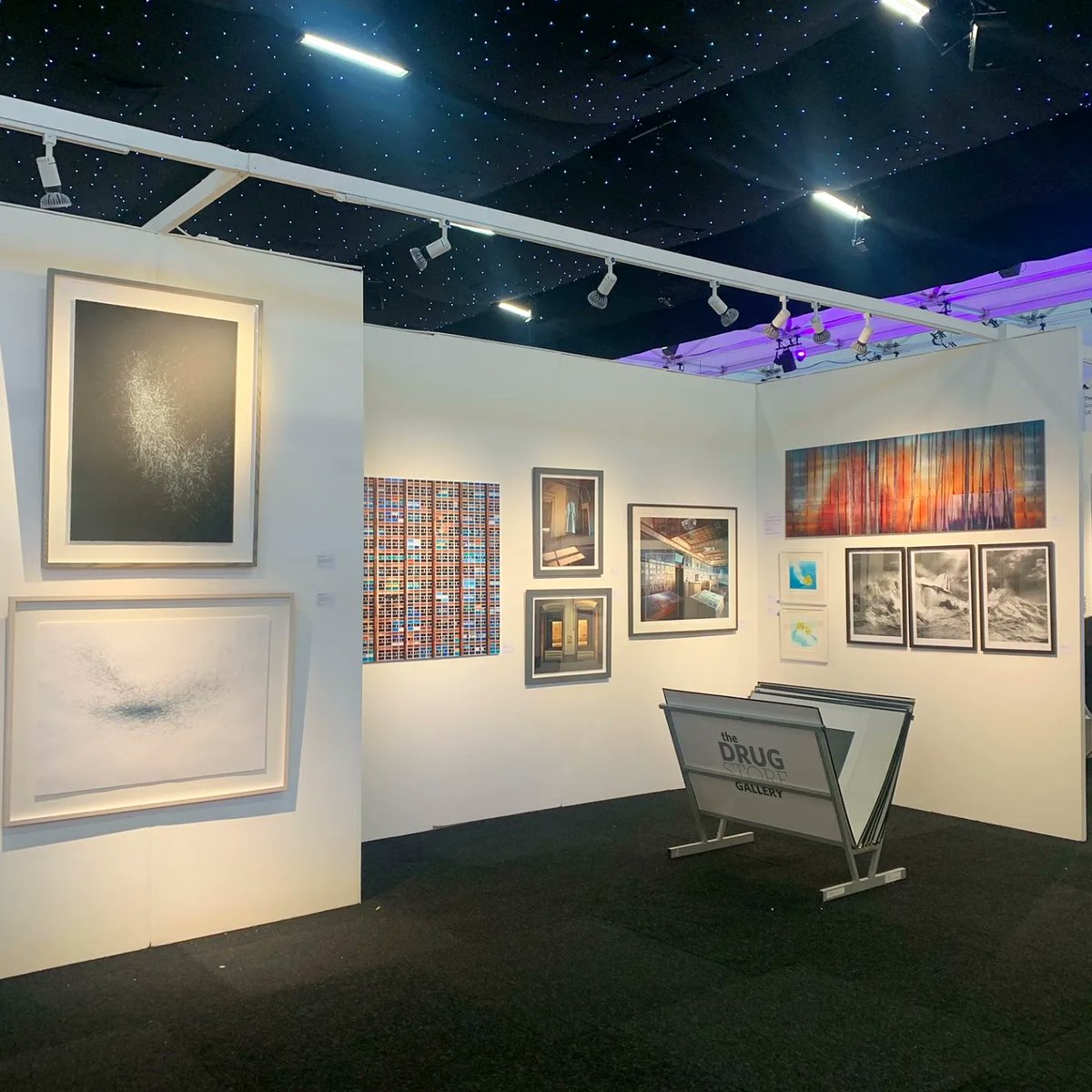 Atelier21Studio's tweet photo. The week @Atelier21Studio are showing with @thephotogallery @AAFLondon

The fair is on until the 23rd October, Battersea #artfair #drugstore #battersea #atelier #contemporaryprint #art https://t.co/6ull21YaXX