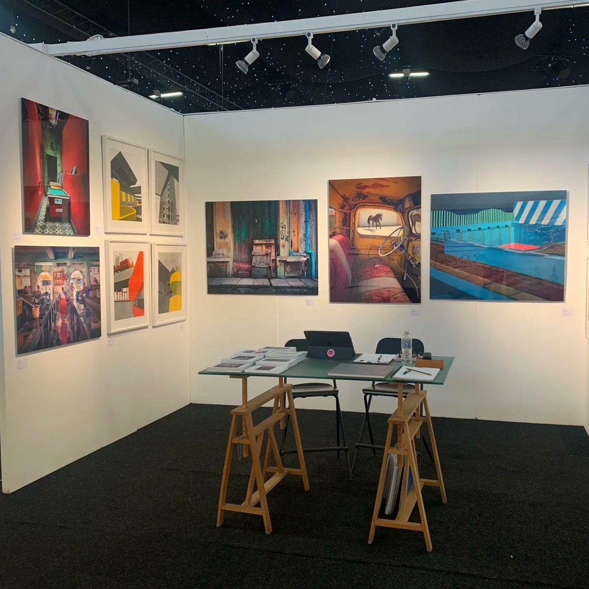 Atelier21Studio's tweet photo. The week @Atelier21Studio are showing with @thephotogallery @AAFLondon

The fair is on until the 23rd October, Battersea #artfair #drugstore #battersea #atelier #contemporaryprint #art https://t.co/6ull21YaXX